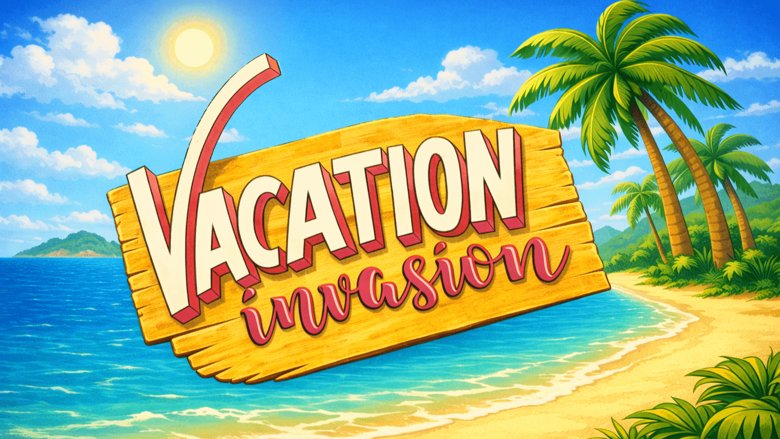 Vacation Invasion Banner